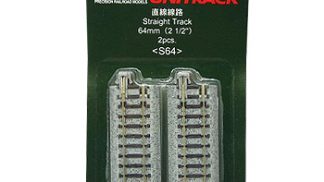 20-040 62mm Straight Track(4 Pcs.) 20-040 62mm Straight Track(4 Pcs.)