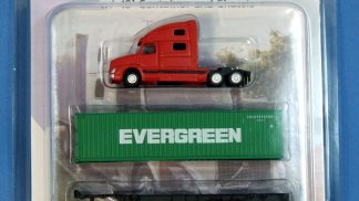 31-616 Volvo Highway Tractor Trailer w/ 40' Container and Chassi